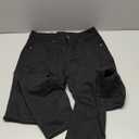 GRAPENT Business Casual Jeans for Women - Stretch High Waist Jeggings, Tummy Control, Work Pants - True Black, Medium Size 8-10, M