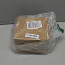 LCHLZZ 4 Pack Snack Box Containers, 4 Compartment Reusable Snack Containers with Lids, Microwave Dishwasher Safe, Divided Food Storage Lunchable Container for Work Travel (Green)