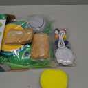 Pottery Wheel for Kids - Complete Pottery Painting Kit Arts and Crafts for Kids Ages 8-12 with 3 Pack Air Dry Clay Art Supplies Toys for Girls Boy Birthday Gift for 6 7 8 9 10 11 12+ (Green)