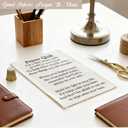 Christian Prayer Quilt with Cross Blessing - Fabric Sewing Project for Prayer Quilt Poem, A Meaningful Gift Suitable for Christians and Sewing Enthusiasts.