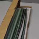 12 Inch Taper Candles Set of 6 Unscented Long Burning Smokeless Long Tall Tapered Candles for Candlesticks Sticks Wedding Home Christmas Decor Dinner (Gradient Green/Evergreen Hope)