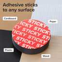 Strong Ceramic Round Magnets With Adhesive Backing (0.7x0.12"/18x3mm) - Heavy Duty Sticky Magnets, Non-Corrosive, Versatile For Home, Office, Workshop, Whiteboard, Fridge And Hobby Use