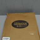 GENMOUS Woven Placemats Set of 10, 13" Round Placemats Natural Water Hyacinth Boho Placemats, Farmhouse Rattan Chargers for Dinner Plates, Rustic Braided Wicker Table Mats for Thanksgiving, Home, Wedding