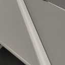 LazBlinds No-Drill Cordless Zebra Blinds for Windows,Privacy for Day and Night, Easy to Install, Safe for Child and Pets, Perfect for Home, Office, 35" x 48", White 