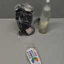 Black Liquid Motion Lamps 17 Colors Changing with Remote, 13.5 Inch LED Night Light for Kids Adults, Mood Lighting Small Table Lamp for Bedroom Nightstand Office Decor, Cool Birthday Christmas Gifts (Multicolor)