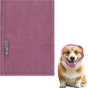 Dog Ear Cover for Anxiety Relief, Happy Hood Dog Calming Hood for Grooming and Bath Drying Dogs Ear Protection for Anxiety Relief, The Grooming and Force Drying Head Protection Dogs Ears Muffs Noise