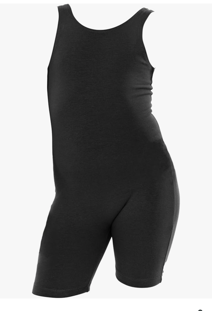 STRETCH IS COMFORT Teamwear Girl's Cotton Tank Unitard, Size XS STRETCH IS COMFORT Teamwear Girl's Cotton Tank Unitard, Size XS