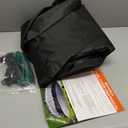 15Ft Round Pool Cover [2025 Upgraded Super Windproof] -Winter Pool Covers for Above Ground Framed Pools(Not for Steel Wall Pool), 500D One-Piece Tear Resistant Pool Cover with Quick Tightening Ratchet (Black)