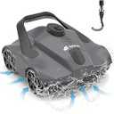 Robotic Pool Cleaner2024 Newest Powerful Suction, 1076 Sq.Ft Coverage, 130mins Runtime, Automatic Route Planning, Seblub Cordless Pool Vacuum for Above Ground/Inground Pools (Basic Version)