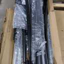 Rolanstar Metal Bunk Bed Full Over Full with USB Charging Station, LED Bunk Bed with 2 Storage Drawers, Bed with Safety Guardrail & Ladders, No Box Spring Needed, Easy Assembly, Black