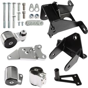 Labwork Billet Engine Motor Mount Replacement for Honda Civic Si K20 K24 FA FG 2006-2011