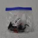 QCAA Solid Brass Door Stop, 3-15/16" Height, US10B ORB(Oil-Rubbed Bronze), Made in Taiwan, 1 Pack