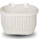 EIRONA Bicycle Front Handlebar Basket for 12-18 Inch Girls Bike, Water Resistant Storage, Bicycle Accessories