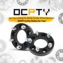 OCPTY 5x4.75 Wheel Spacers 1 inch 5x4.75 to 5x5 Wheel Adapters for Blazer for Camaro for Corvette for Eldorado for Firebird for Jimmy 12x1.5 Studs 87.1mm Hub Bore Hub Centric Wheel Adapters 5 lug 2PCS
