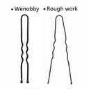 U Shaped Hair Pins for Buns, 100 PCS 2.8" Hair Pins for Women Hair Styling with Thick Hair