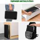 Jocauto Foldable Step Stool, Adjustable Step Stool with a Non-Slip Platform, Step Ladder with Thick Rubber Feet for Adults or Children in Kitchen, Bedroom, Office, Rv, 330 Lbs Capacity