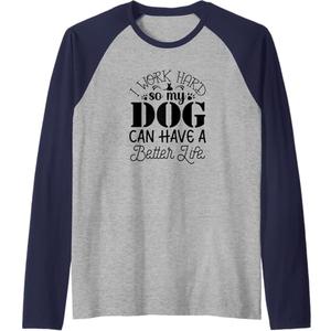 Raglan Baseball Tee (Small, Blue/Gray)