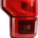 LED Tail Light Compatible With Ford F150 F-150 2018 2019 2020 W/Blind Spot Left Driver Side Taillights Taillamps Brakelights Replace Part Number:KL3Z13405B