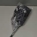 Artificial Rose Flower,10 Non Fading Single Stem False Silk Flower Roses, Realistic Blossom Flora for DIY Home Decoration Bridal Wedding Bouquet Halloween Decoration (Blue)