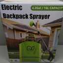 Battery Powered Backpack Sprayer 4 Gallon, Electric Garden Sprayer in Lawn