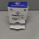 Anti Fog Wipes for Glasses, 120 Count, Pre-Moistened Cleaning Wipes, Lens Cleaner, Lens Wipes for Eyeglasses, Sunglasses, Goggles, Screen, Phone, Individually Wrapped Eye Glasses Cleaner Wipes&Lens Wipes