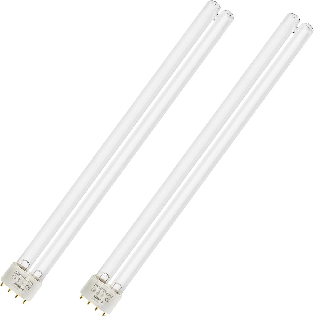 showingo 36 Watt UV Bulb Lamp for use with 2G11 (4-pin) Bulb Bases, a Fully Compatible Replacement for Jebao 36W PU-36W Filter(2 pcs)