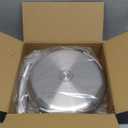 VocVoi Saute Pan,7 Quart Saute pan,Stainless Steel Cookware,skillet,12.5 inch Stainless Steel Saute Pans with Lid,Dishwasher and Oven Safe, Works on All Cooktops