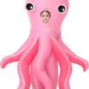 Inflatable Octopus Costume for Kids Halloween Blow Up Costumes for Boys Girls Cosplay Party