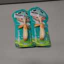 2 x Kids Toothbrushes 2 Pack,Soft Bristle Toothbrushes for Baby 1-3 Years Old Cute Dinosaur Toothbrush for Toddlers Baby's First Training Toothbrush Anti-Strike Throat Not Easy to Shed Bristles