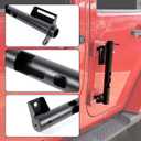 JeCar for Jeep Flag Mount, Flag Pole Holder CB Radio Antenna Bracket for Jeep Wrangler TJ JK JKU JL JLU & Gladiator JT