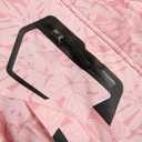 Keevoom Girl's Waterproof Ski Jacket Fleece Snow Coat Windproof Warm Winter Snowboarding Jacket with Removable Hood (Pink)