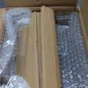 SPACEKEEPER 3 Tier Acrylic Storage Rolling Cart Clear Bathroom Cart Organizer, Transparency Laundry Room Organization Mobile Shelving Unit Multifunction Rolling Utility Cart for Office Living Room