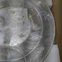 25.6" Modern Large Drum Chandelier, 6-Light Golden Light Fixture, 26in