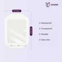 Transparent Film Dressing - FSA-HSA, 4"x5" 10 Pack Waterproof Tattoo Aftercare Bandage, Flexible & Breathable Adhesive Protection for Wound Care, Post Surgical Shower, IV Shield