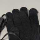 USB Heated Gloves for Women Men, Winter Gloves Full Finger Hand Warmers Gloves 3 Levels Temperature Adjustable Fast Heating Electric Heated Gloves for Outdoor Skiing Cycling Hiking (Grey) 