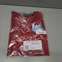 Amazon Essentials Boys and Toddlers' Long-Sleeve Cotton T-Shirts (X-Small, Dark Red Dog)