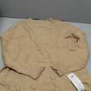 Saodimallsu Womens Oversized Crew Neck Sweaters Long Sleeve Slouchy Knit Fall Casual Loose Side Split Pullover Tops S