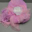 Wnqou Pink Purple Bed Canopy for Girls,Princess Hanging Netting for Kids Bed Room Decor Mosquito Net for Baby Crib, Twin to King Size Bed