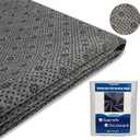 Thickened non-slip padding fabric, 0.079 inches thick (more wear-resistant, tear-resistant and durable), perfect supplies for making rugs (71 x 39 inches)