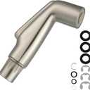 Hygie Rinse Universal Fit Kitchen Sink Spray Attachment, Kitchen Sink Side Sprayer Head Compatible with Delta, Moen, Kohler and Other OEM Brands Spray Head, Brushed Nickel