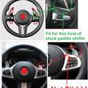 Paddle Shifter Compatible with BMW (2013-2019,F platform),Aluminum Metal Steering Wheel Paddle Shifter(Fits: 1 2 3 4 5 6 7 X1 X4 X5 X6 series,F22 F23 F30 F31 F33 F34 F15 F16 F25 F30) (red)