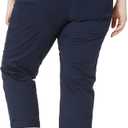 Amazon Essentials Women's Mid-Rise Slim-Fit Stretch Cotton Twill Cropped Capri Khaki Pants, US 16