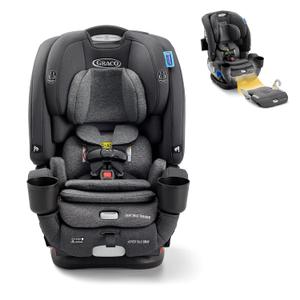 Graco 4Ever DLX Grad 5-in-1 Slim Convertible Car Seat, Harrison