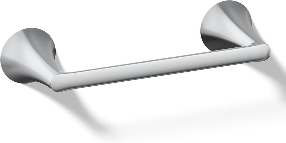 Kohler 35930-CP Buckley 9" Towel Bar, Polished Chrome