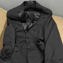 Kenneth Cole Men's Performance Fabric Tuxedo, Formal Suit for Black Tie, 42, Black