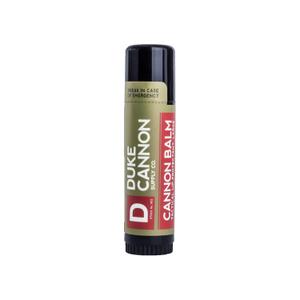 Duke Cannon Balm Tactical Lip Balm with SPF 15, 0.56oz Premium Lip Protector with Organic Ingredients, Fresh Mint Flavor, Natural Beeswax, Coconut & Shea Butter, UV Protection