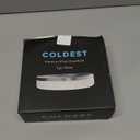 Coldest Dog Bowl - Anti Rust Metal, Non Slip, 3 Layers Insulated Stainless Steel Dog Bowls - Spill Proof & Heavy Duty - Water Bowl for Dogs, Cats & Pets, Dish Washer Safe (21 oz, Epic White)