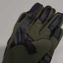 Rapdom Tactical Soft Shell Winter Gloves (Medium, Olive Drab)