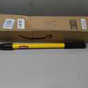 Rubbermaid Commercial Products HYGEN Quick-Connect Straight Extension/Extendable Handle/Stick, 20 - 40 inch, Yellow, Lightweight for Janitorial/Professional Microfiber Cleaning/Dusting