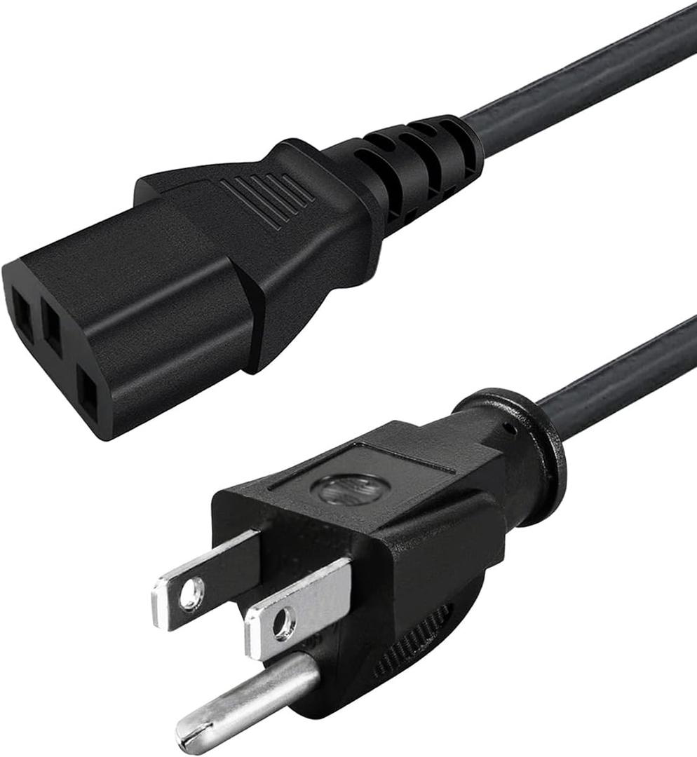 AC Power Cord Replacement for Electro-Voice EVERSE 8 Evolve 30M ZLX-12BT ZLX-12P ZLX-15P Loudspeaker,ELX200-18SP EKX18SP Subwoofer 3 Prong IEC C13 Power Cable